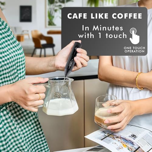 Coffee Frother Electric Rechargeable Coffee Maker